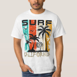 Surf California Bliss: Reiten Sie die Wellen T-Shirt