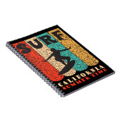 Surf California Notizblock (Rechte Seite)