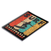 Surf California Notizblock (Linke Seite)