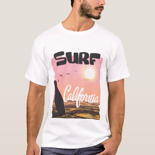 Surf California T-Shirt (Vorderseite)
