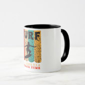 Surf California Tasse (VorderseiteRechts)
