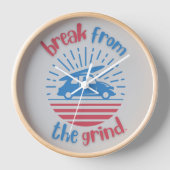 Surf Car BFTG Clock Uhr (Vorderseite)