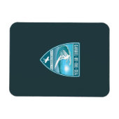 Surf Carmel-by-the-Sea California Magnet (Horizontal)