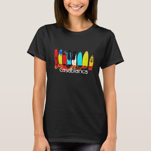 Surf Casablanca Marokko T-Shirt (Vorderseite)