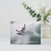 , "Surf City Huntingon Beach California" Postkarte (Stehend Vorderseite)