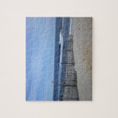 Surf City Long Island Beach New Jersey Foto Puzzle (Vertikal)