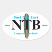 SURF CITY OAST Aufkleber (4) (Vorderseite)