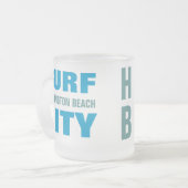 SURF CITY Tasse (mattiertes Glas) (Vorderseite Links)