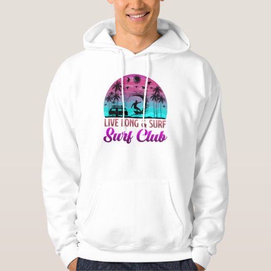 Surf Club sweatshirt for ocean lovers (Vorderseite)