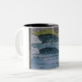 Surf Coffee Tasse (Vorderseite Links)