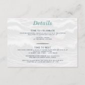 Surf Couple Wedding Begleitkarte (Vorderseite)