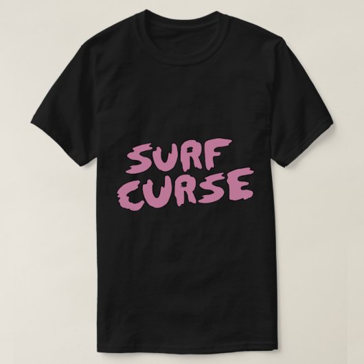 Surf Curse Sticker T-Shirt (Design vorne)