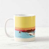 Surf Days - Galveston Island, Pleasure Pier Kaffeetasse (Links)