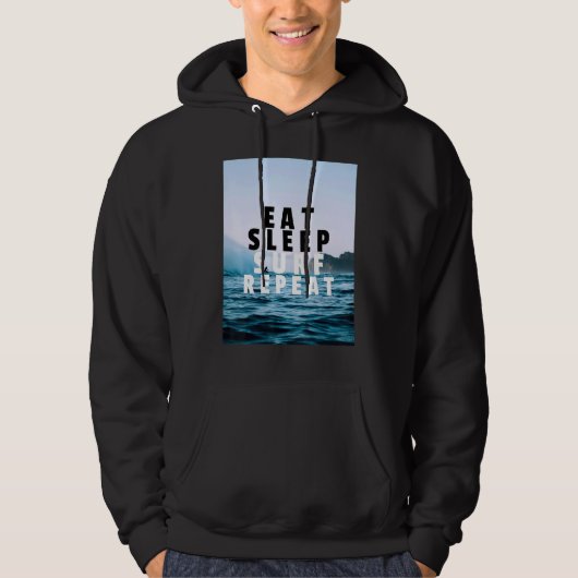 Surf-Design Hoodie (Vorderseite)