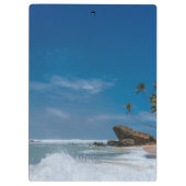 Surf Dive Beach Foam Swim Destiny's Schicksal Klemmbrett (Rückseite)