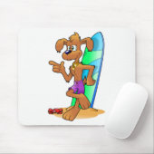Surf Dog Mousepad (Mit Mouse)