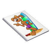 Surf Dog Notizblock (Rechte Seite)