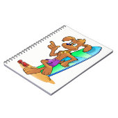Surf Dog Notizblock (Linke Seite)