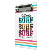 Surf Dreams: California Sunset Edition Mini Klemmbrett (Gewinkelt2)