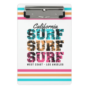 Surf Dreams: California Sunset Edition Mini Klemmbrett