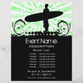 Surf Event-Werbeaktion Flyer (Vorne)