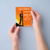 Surf-Fest oder Flyer (Gruppe)