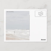 Surf Fishing Postkarte (Rückseite)