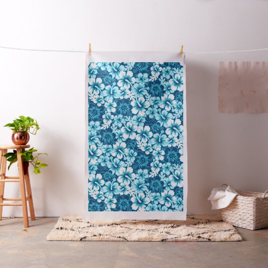 Surf floral Hibiskus Stoff (Beispiel)
