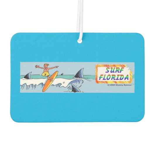 Surf Florida Auto Lufterfrischer (Rückseite)