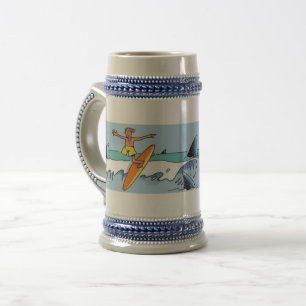 Surf Florida stein Bierglas