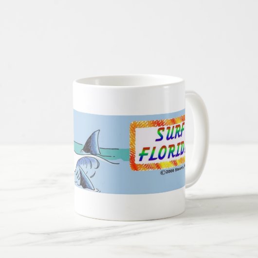 Surf Florida Tasse (VorderseiteRechts)