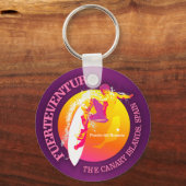 Surf Fürteventura Schlüsselanhänger (Vorderseite)