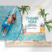 Surf Geburtstag Danke Karte