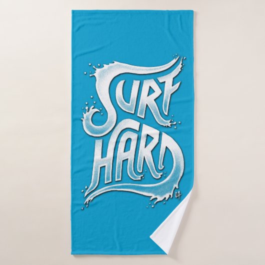 Surf hart badehandtuch (Badehandtuch)