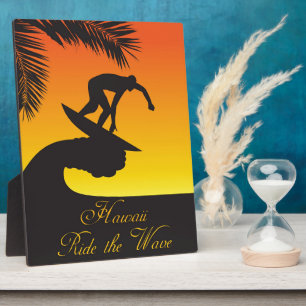 Surf: Hawaii Fotoplatte