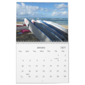 Surf Hawaii Kalender (Jan 2027)