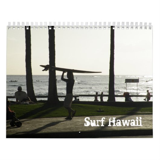 Surf Hawaii Kalender (Titelbild)