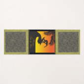 Surf: Hawaii Yoga Mat Yogamatte (Vorderseite (Horizontal))