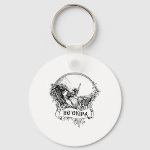 Surf Hookipa Maui Hawaii Vintage Retro Surfen  Schlüsselanhänger