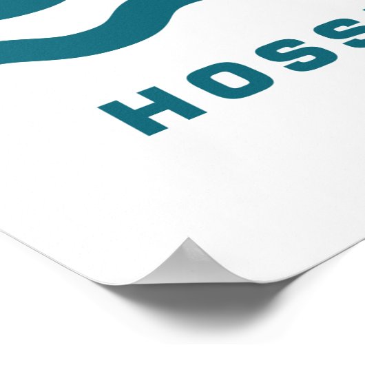 Surf Hossegor Frankreich Poster (Ecke)