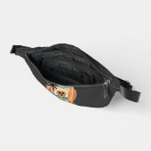 Surf-Hund Retro-Strand Sommer Bauchtasche (Offen)