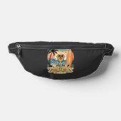 Surf-Hund Retro-Strand Sommer Bauchtasche (Ablage )