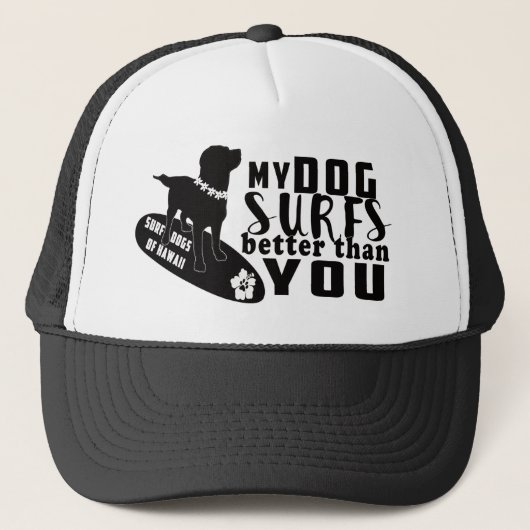 Surf Hunde Hawaii Gauntlet Trucker Hat Truckerkappe (Vorderseite)