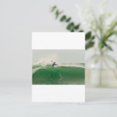 Surf in Biarritz Postkarte (Stehend Vorderseite)