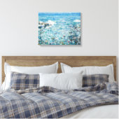 Surf, Inseln mit Shoals Leinwanddruck (Insitu (Schlafzimmer))