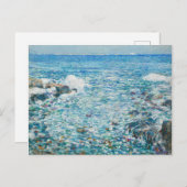 Surf, Inseln mit Shoals Postkarte (Vorne/Hinten)