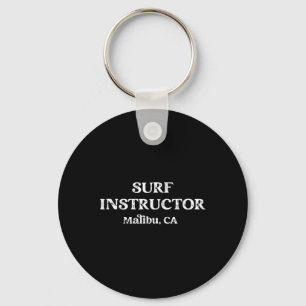 Surf Instructor Malibu California Schlüsselanhänger