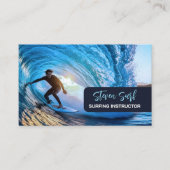 Surf Instructor  Visitenkarte (Vorderseite)