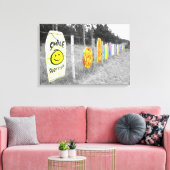 SURF IST AUF! 16 x 24 Leinwanddruck (Insitu (Wohnzimmer))