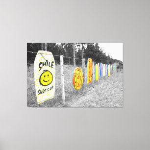 SURF IST AUF! 40 x 60 Leinwanddruck